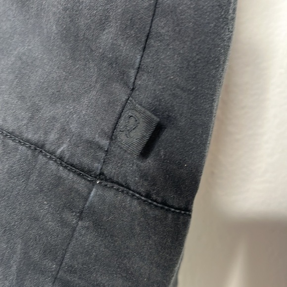 Lululemon Soft Summer Black Asymmetrical Zip Lightweight Vent Jacket NO SIZE - Picture 5 of 8